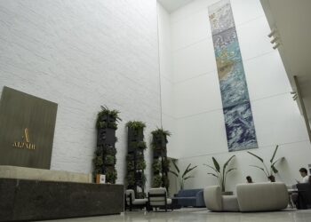 Moshe Safdie’s 240 meter Altair receives PWA’s Entrance and Lobby Upgrade