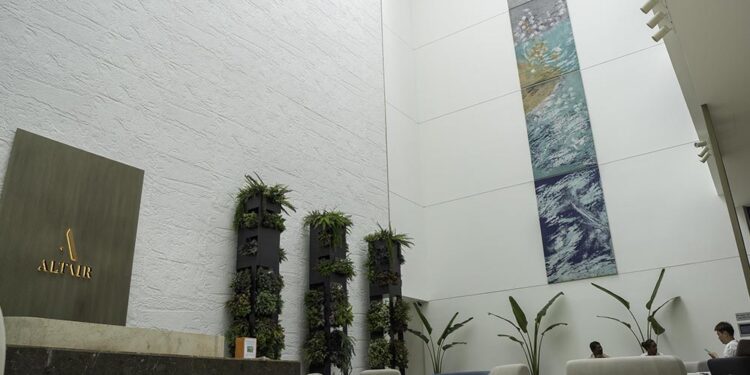Moshe Safdie’s 240 meter Altair receives PWA’s Entrance and Lobby Upgrade
