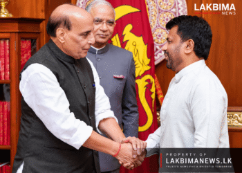 Picture of President meeting the Indian Minister of Defence