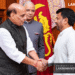 Picture of President meeting the Indian Minister of Defence