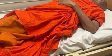 Janasetha Front Leader Seelarathana Thera assaulted