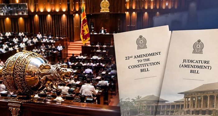Parliament to vote on 22A and Judicature Amendment Bills today