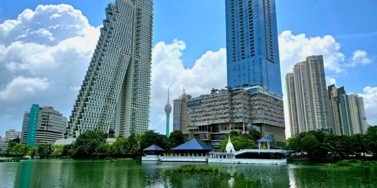 picture of colombo skyline during the day
