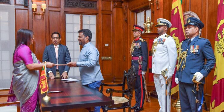 Sajeewani Dilka Lakmali Karunannayake sworn in as Court of Appeal Judge