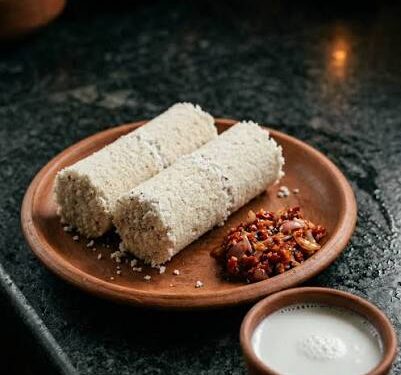 Pittu and Coconut Milk