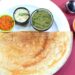 Sri Lankan Thosai with Sambar and Coconut Chutney