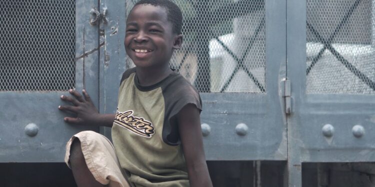 child from Haiti