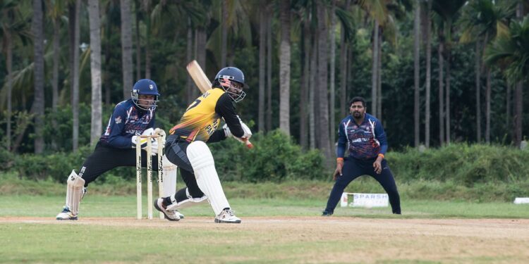 sri lankans playing cricket