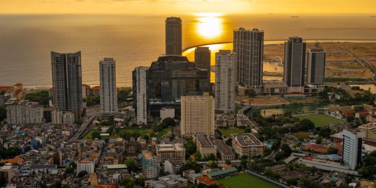 sunrise in colombo